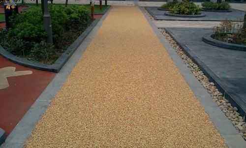 山東彩色路面施工圖片
